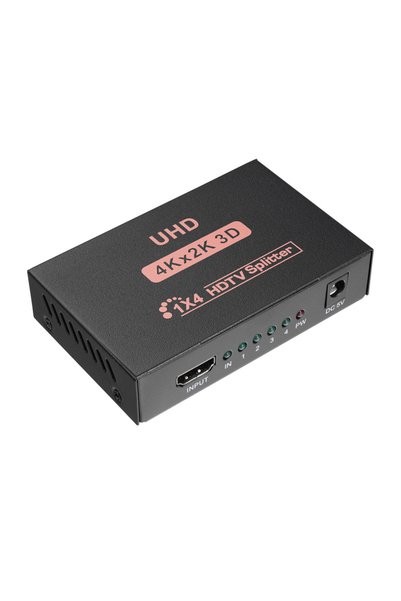 Universal Hytech Hy-Lu4, 4Xhdmi, 2K-4K, Monitor Multiplexer, (1Pc-4Monitors)