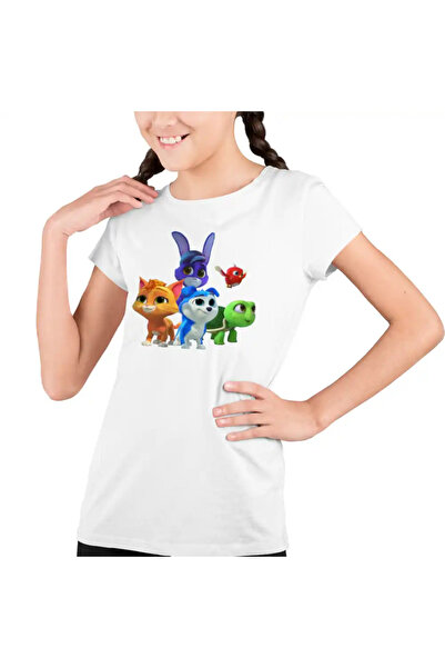 OEM Tricou Copii Fete Robogobo All Gang