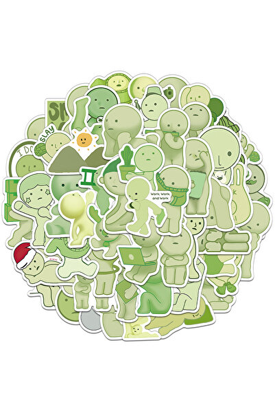 Choice 54 قطعة 54 قطعة ملصقات SMISKI الإبداعية أكواب مائية زخرفية، حافظات هوا...