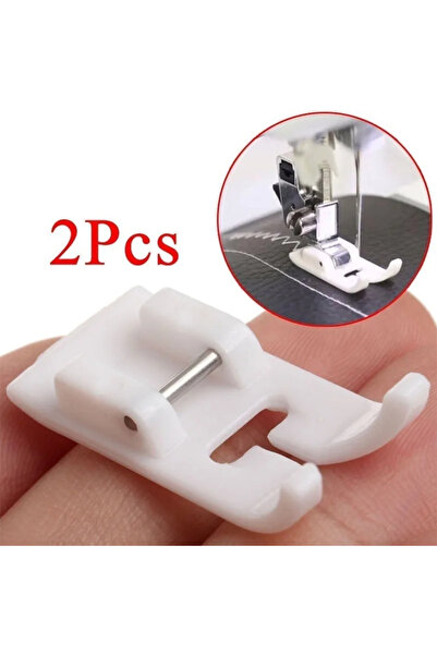 Choice 2 قطعة 2 قطعة قدم ضغط بلاستيكية قدم ضغط عادية للجلد قدم غرزة متوازية ق...