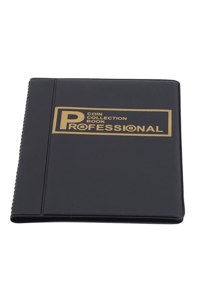 Choice 120 قطعة نقدية سوداء 480/120 كتاب تخزين مجموعة العملات التذكارية ألبوم حاملات المجموعة المجلد F