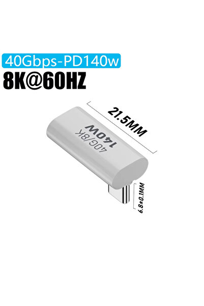 Choice 5 NNBILI PD140W USB4.0 USB C to C Fast Charging Adapter Converter 40Gbps Data Sync Connector 8K@60H.