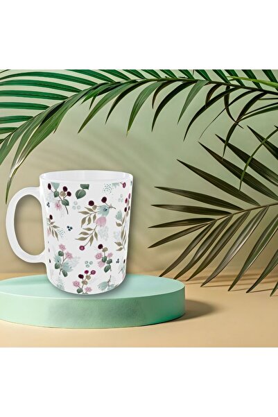 Home كوب بتصميم عصري بألوان الباستيل مع نقش زهور