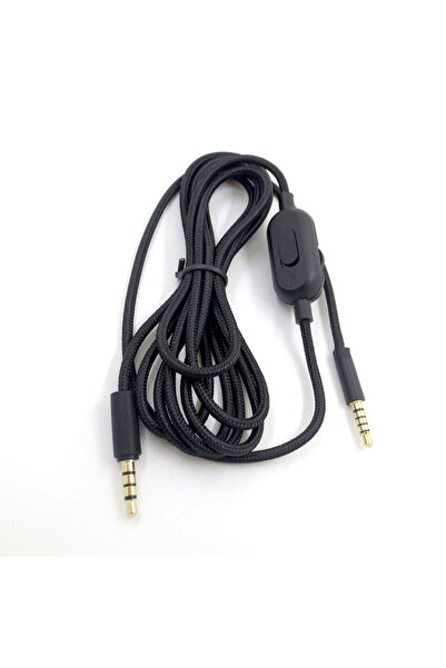 Choice سلك تمديد كابل بديل مضفر أسود بطول 2.0 متر لأجهزة لوجيتك G433 G233 G Pro X Gaming Heads