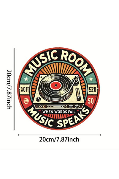 Choice 20x20 سم TYA3659 غرف نوم عشاق الموسيقى الكلاسيكية والمقاهي والحانات مع...