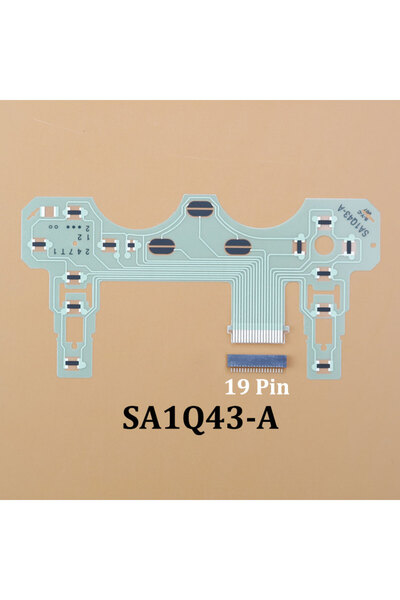 JCD SA1Q43-A 19Pin 1 Piece Ribbon Circuit Board Joystick Flex Cable Conductive Film For PS2 SA1Q42A