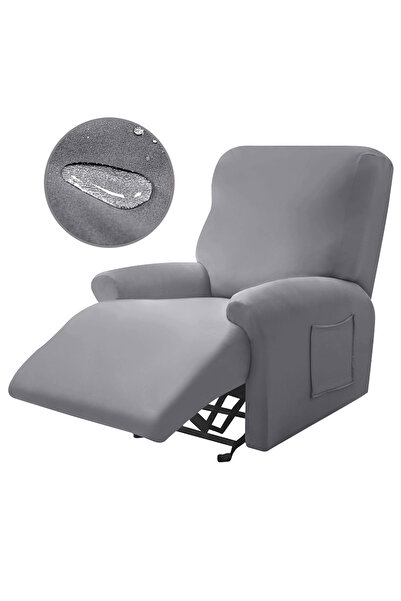 Choice 1 seat S1-SLIVER Waterproof Recliner Sofa Cover Non-slip Sofa Covers F...