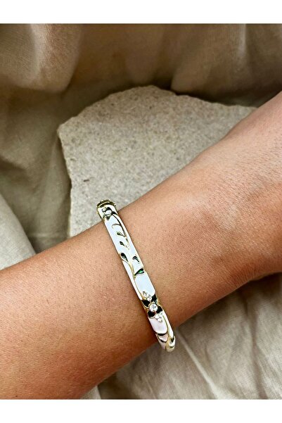 nunu takı أصفاد مينا بيضاء وخضراء