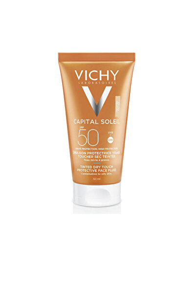 Vichy Capital Soleil Dry Touch Gesichtscreme Lsf 50 50 ml
