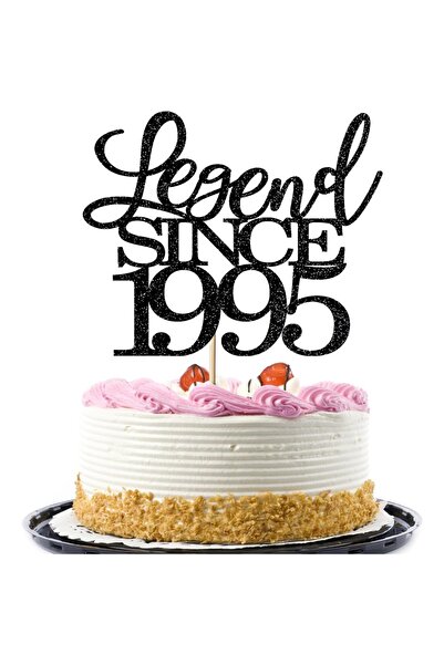 Choice 1995 legend since 1995 cake topper 30th birthday happy birthday cake topper men and women cheer 30 y