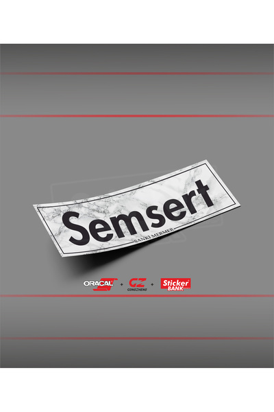 Sticker Bank ملصق سيارة من StickerBank، ملصق Semsert Slap