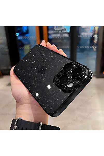 Choice لأجهزة iPhone 15Pro حافظات فاخرة سوداء شفافة مطلية بالكهرباء ولامعة لأجهزة iPhone 12 13 14 15 16 Pro Max 15