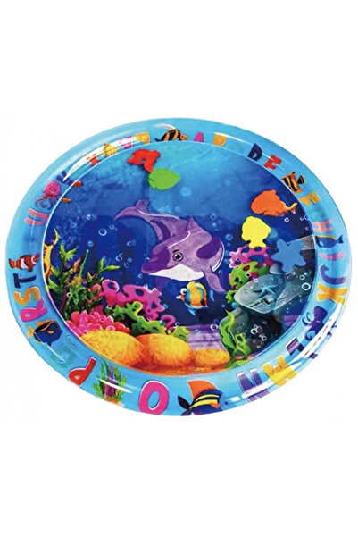 Choice سجادة تفاعلية مقاومة للانسكاب من نوع 1PC، بنمط أسماك عائمة - PVC متين