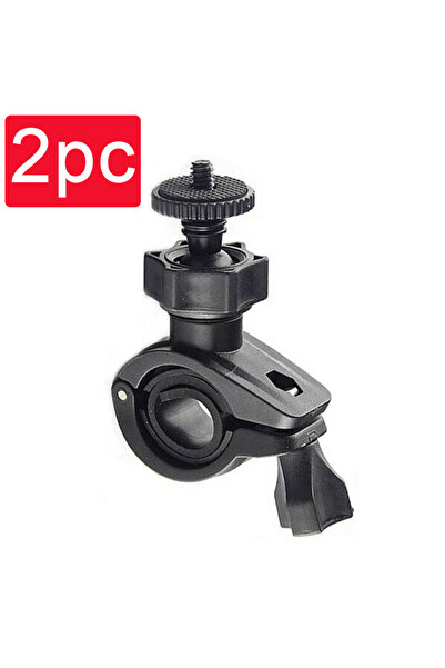 Choice حامل دراجة أسود 2 قطعة برغي مقبض مقصورة دراجة لحامل الكاميرا جوبرو هير...