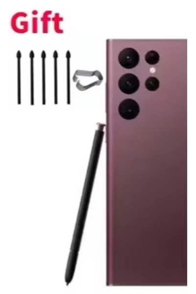 Choice قلم أحمر وقلم هدية Stylus Pen لهاتف Galaxy S22 Ultra 5G S22Ultra SM-S9...