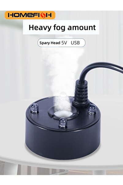Choice أسود 5V USB صانع الضباب الضباب البخاخ نافورة المياه حوض السمك البركة ا...