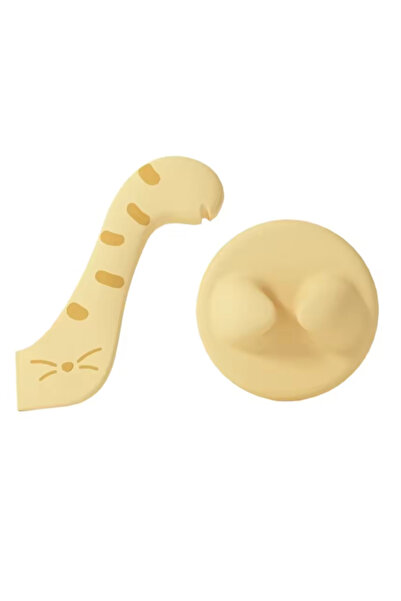 Choice ملعقة طعام قطط معلبة جديدة باللون الأصفر مزودة بغطاء محكم الغلق، أنيقة...