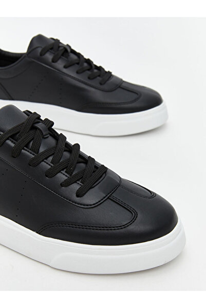LC Waikiki Siyah Bağcıklı Erkek Spor Ayakkabı
