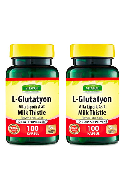 Vitapol L-Glutathione 500 Mg 2x100 Kapsül (2 Adet)