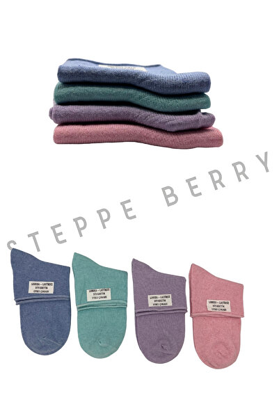 STEPPE BERRY 4-Piece New Season Women's Socks / Candy Socks
