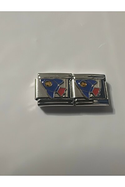 Lovecharm Roket Temalı Çelik İtalyan Charm