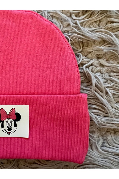 enes baby Pack of 2 Flexible Camisole Berets with Label Details