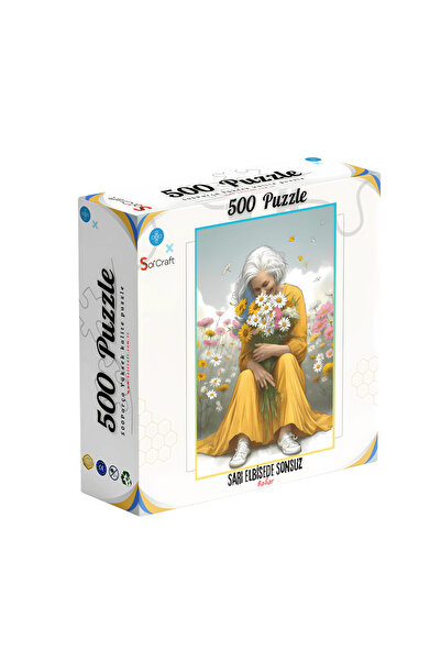Soi Craft لغز مكون من 500 قطعة، ألوان الأمل، لغة الزهور