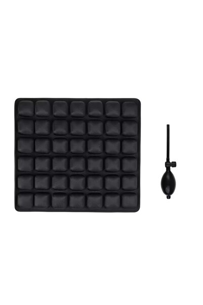 Choice وسائد سفر سوداء جديدة خفيفة الوزن وقابلة للتنفس مع خلايا هوائية ثلاثية الأبعاد ومرتفعة الارتداد