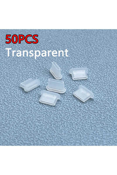 Choice T 50pcs type c 50 Type-C Dust Plug USB Charging Port Protector Silicon...