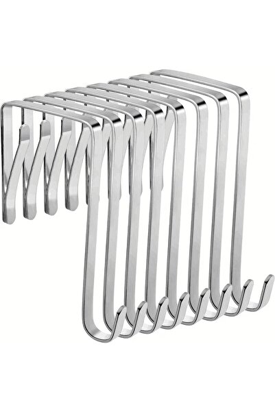 Choice 8 pcs 8PCS Over the Door Hooks Door Hanger Hooks for Bathroom Kitchen Towels Hats Hanging Organizer