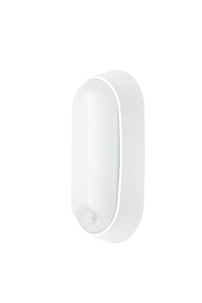 Choice أبيض بارد (5500-7000 كلفن) أبيض - مصباح حائط دائري مقاوم للماء IP65 مز...