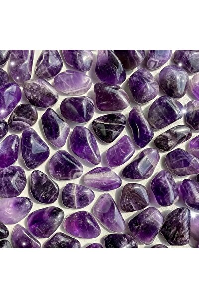 Choice 50 جرام عشوائي 100 جرام بلورات الجمشت الطبيعي أحجار مصقولة مصقولة أحجا...