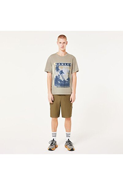 Oakley تي شيرت رجالي من BOULDER GREEN OAK.FOA406853-OAK.7C9 أخضر-XXL