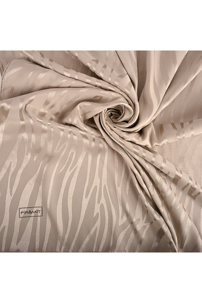 PİRAMİT Σάλι Premium Zebra Jacquard
