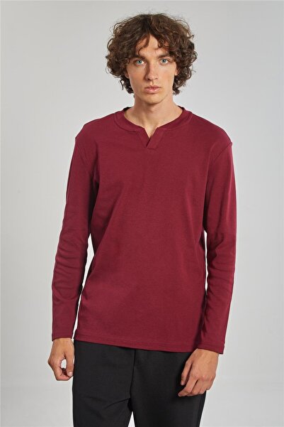 BARRELS AND OIL سويت شيرت رجالي بأكمام طويلة - فيشني