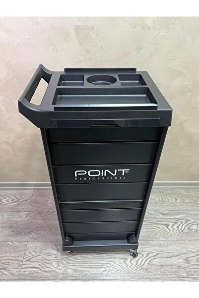 Point Kuaför Ekipmanı, Kuaför Servis Boya Arabası, 5 Çekmeceli, Tekerlekli