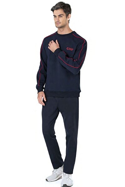 Pierre Cardin Ki Yarn, Crew Neck, Men's Tracksuit Set