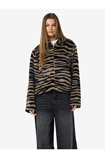 Noisy May Jacke Faux Fur