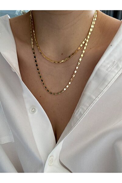 CHARMLUCKY ÖZEL SERİ EZME ZİNCİR UZUN KOLYE