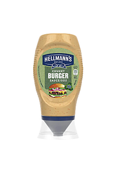 Hellmann's Chunky Burger Sauce 250ml
