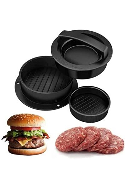 ARROW 2L Glass Bowl Chopper, 500W, Stainless Steel Double Blade, 3-in-1 Stuffed Burger Press Burger