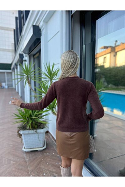 For Angels Πλεκτό πουλόβερ με δέσιμο στο λαιμό και πέτρινα αξεσουάρ