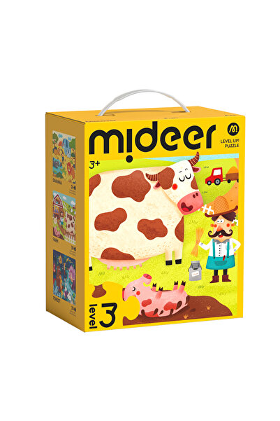 Mideer لغز 3 في 1 لتطوير المستوى - الطبيعة - المستوى 3