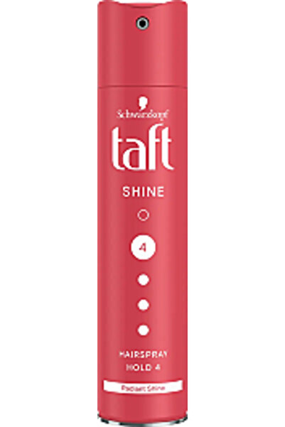 Taft Fixativ Shine, fixare ultra puternica, stralucire radianta, protectie impotriva uscarii, nu lip