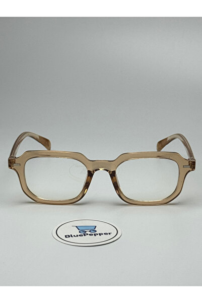 BluePepper Moki Nude Blue Light Filter Screen Glasses Can Change Optical Compatible Glasses 49 Ekartman