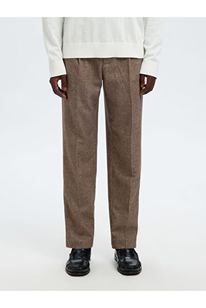 Selected Homme Tapered Hose Wollmix