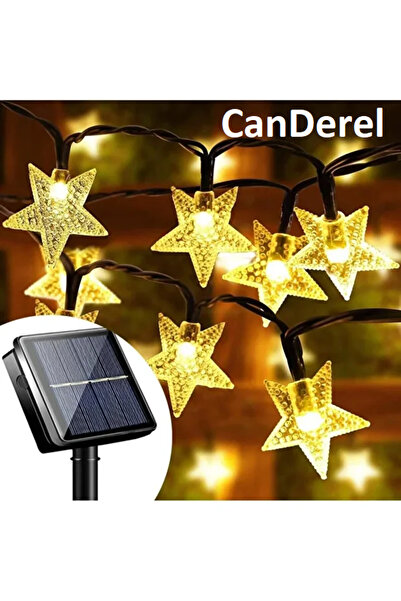 Canderel Güneş Enerjili Solar Yıldızlı 8 Fonksiyonlu 7 Metre Yıldız Günışığı ...