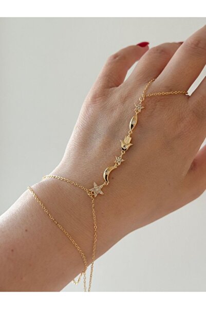 CHARMLUCKY Hamsa-Moon-Star Shammeran