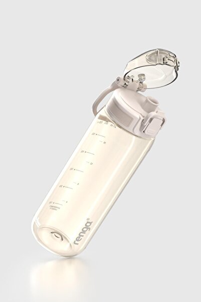 Renga Rybo-X Ölçek Desenli 630 ml Tritan Matara 912161 Bej