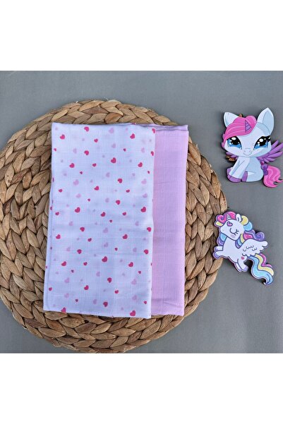 Harry&Millie 2Pcs Muslin Cover 65X65Cm Newborn Baby Pushchair Stroller Cover